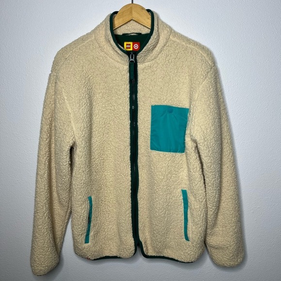 Lego x Target Sherpa Color Block Jacket M - Picture 5 of 11